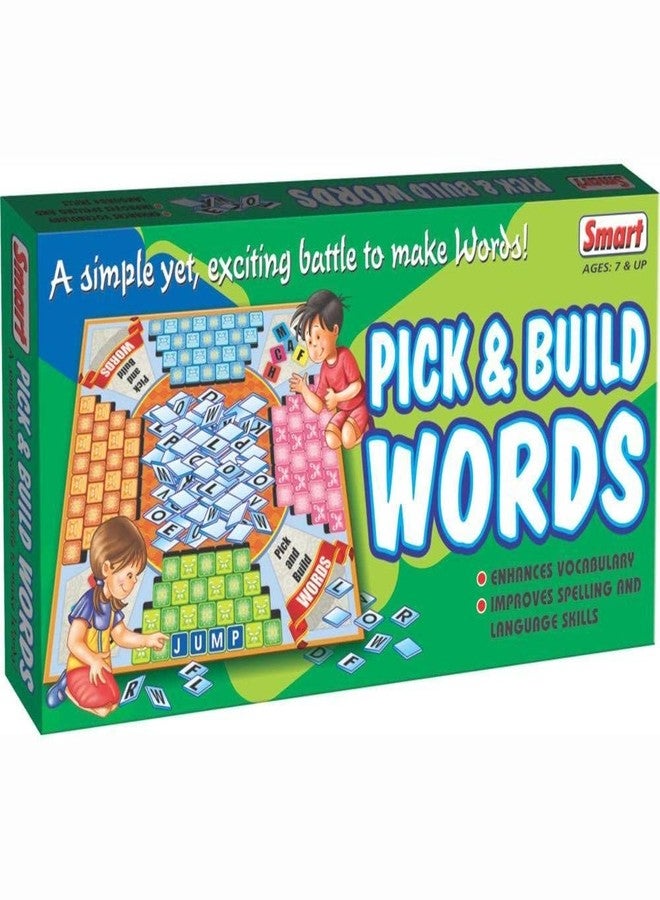 Smart Pick And Build Words, Non-wooden Puzzles for kids, Multi - Image 2